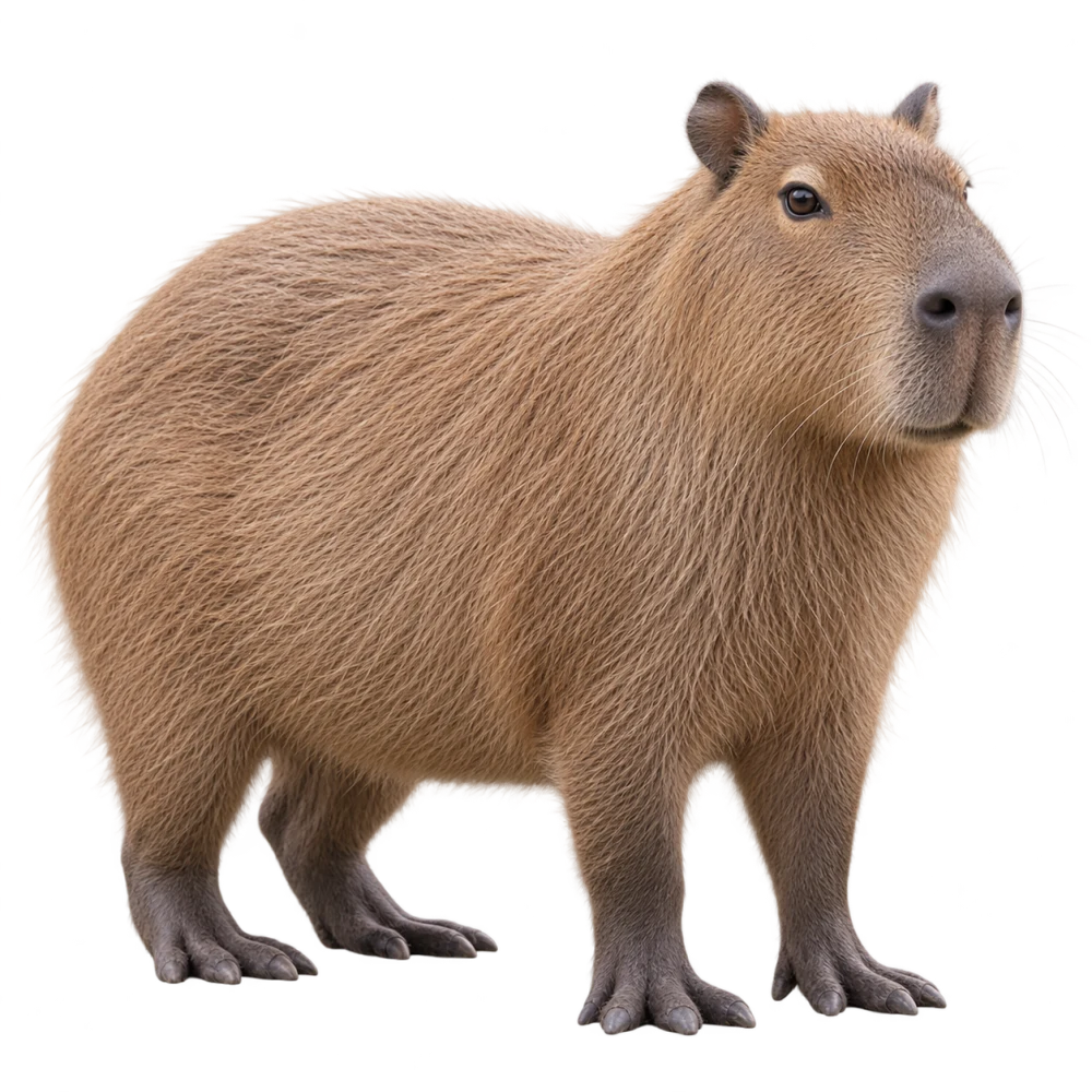 カピバラのイラスト